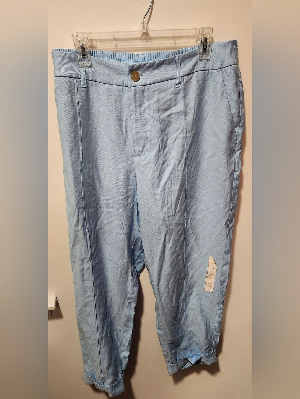 a new day Light Blue Cropped Ankle Pants